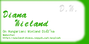 diana wieland business card